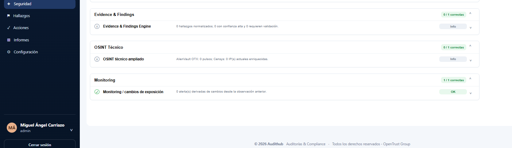 Security · Monitoring